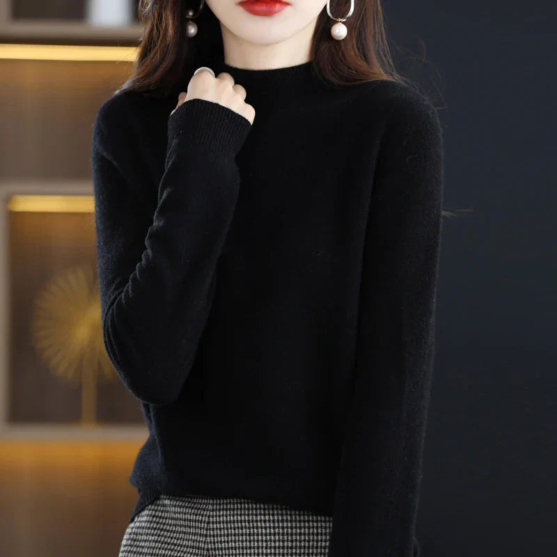 Carlotta – Pull élégant avec motif tressé