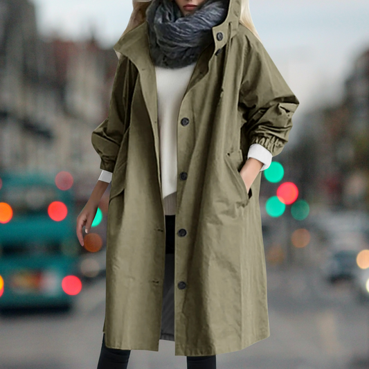 Bethany - Trenchcoat imperméable et chaud