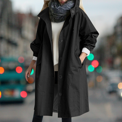 Bethany - Trenchcoat imperméable et chaud