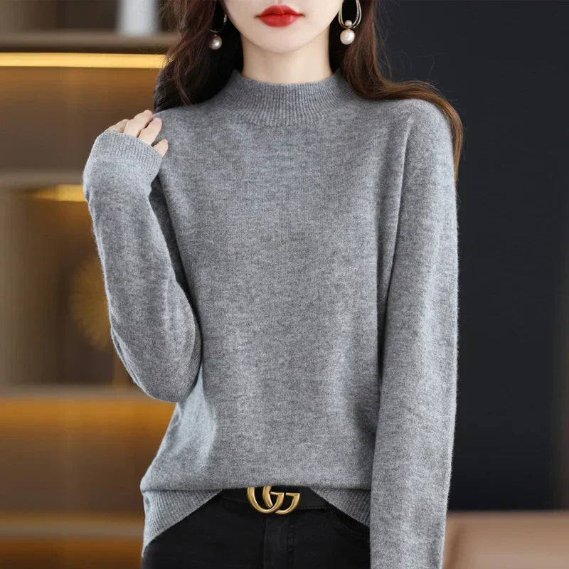 Carlotta – Pull élégant avec motif tressé
