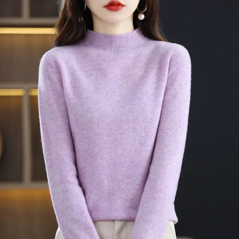 Carlotta – Pull élégant avec motif tressé