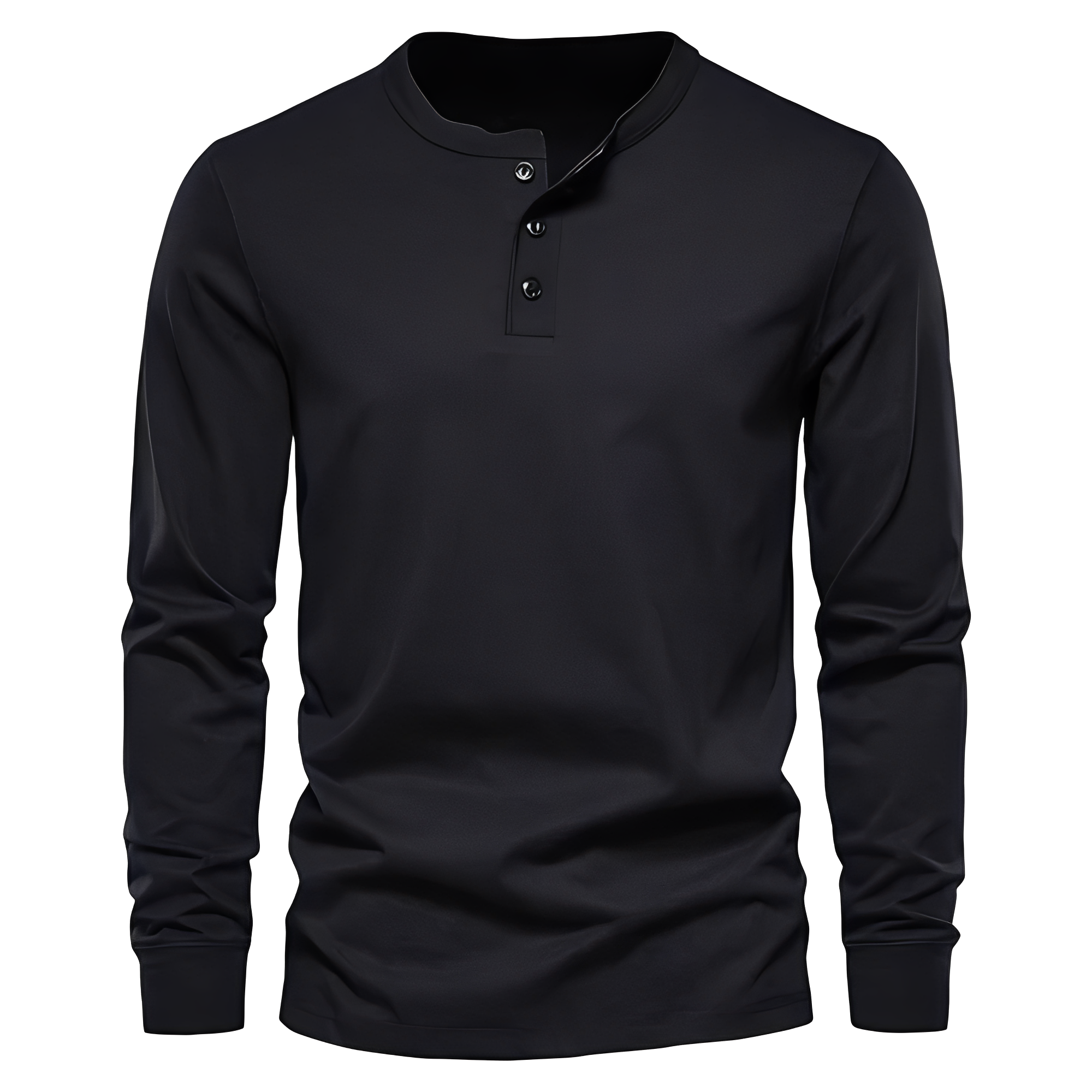 Erick - Chemise d'été classique à manches longues pour homme