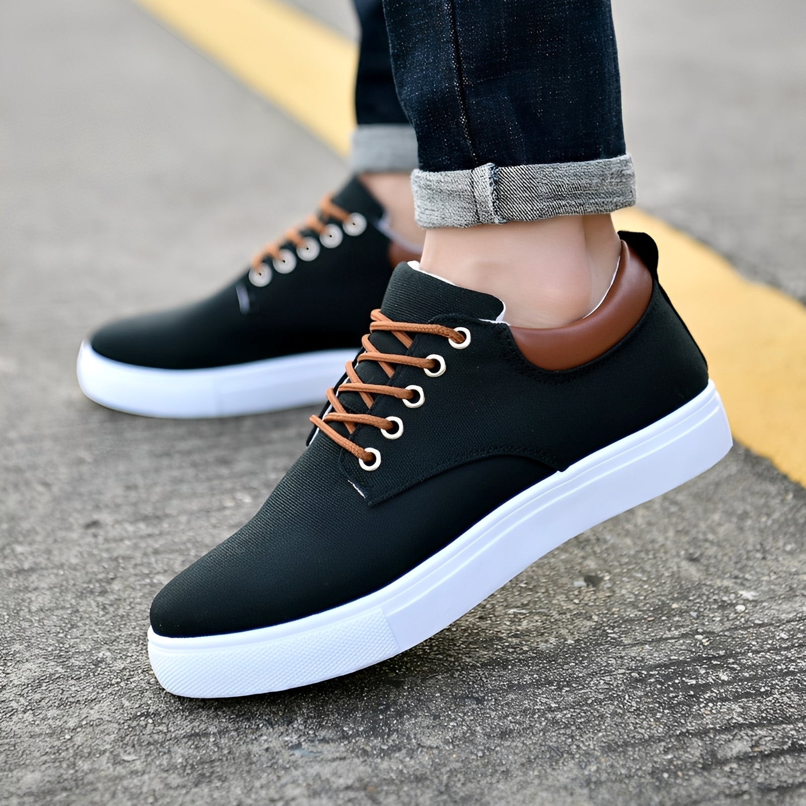 Zerad - Chaussures pour hommes - Décontractées et respirantes