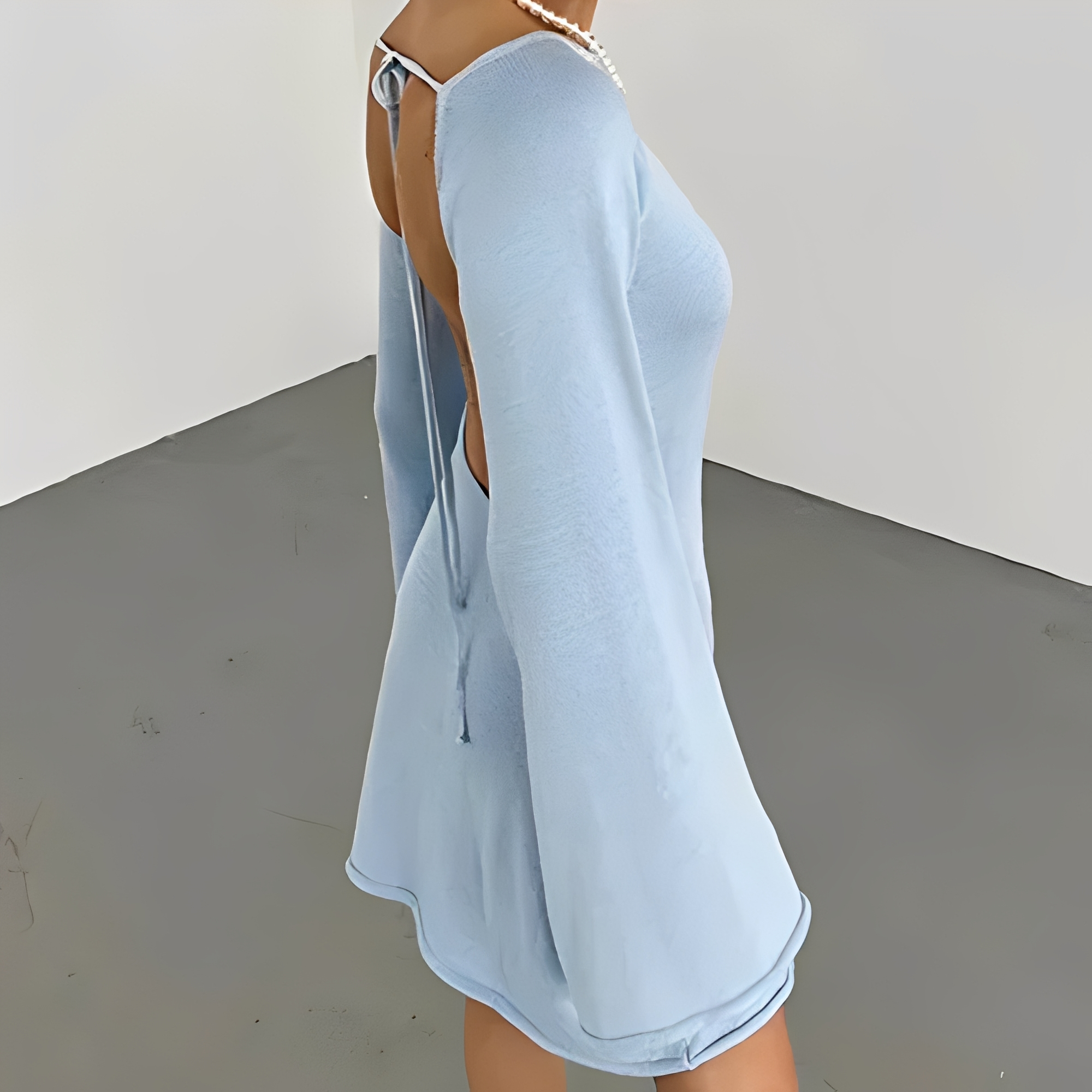 Aryana - Robe d'été élégante à manches longues pour femme