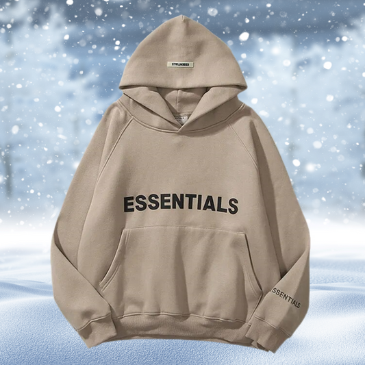 Essentials – Hoodie imprimé en grande taille