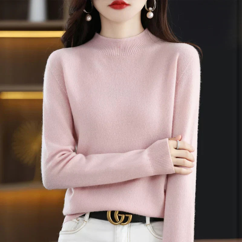 Carlotta – Pull élégant avec motif tressé