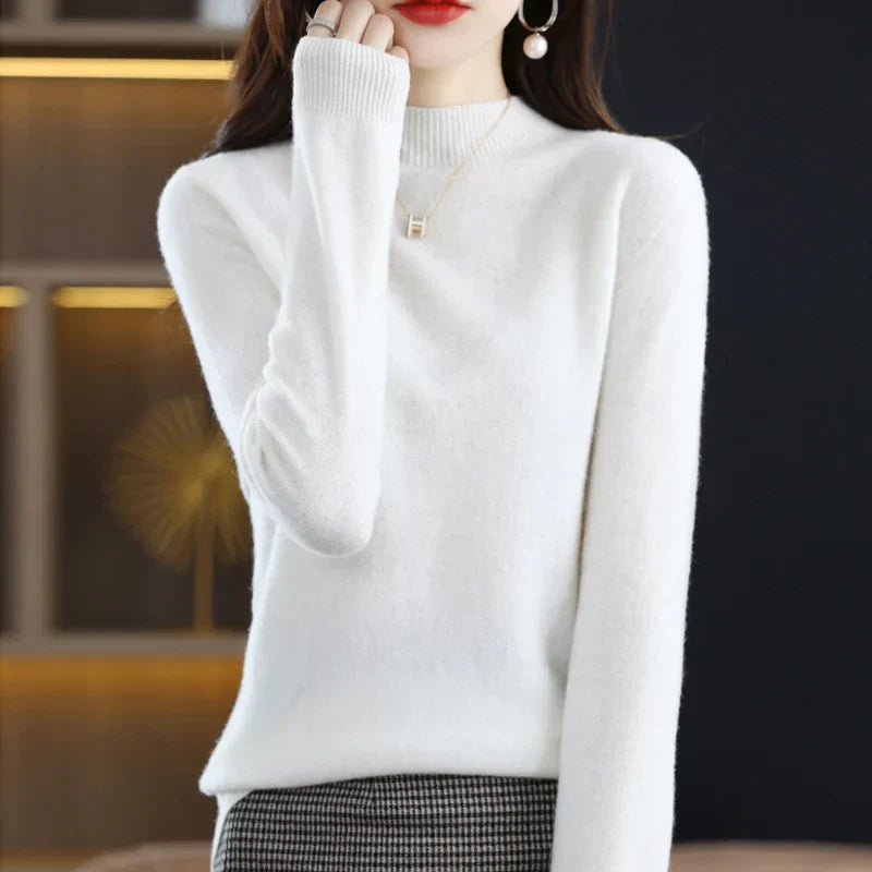Carlotta – Pull élégant avec motif tressé