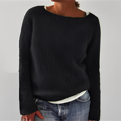 Murielle - Lässiger Strickpullover für Damen