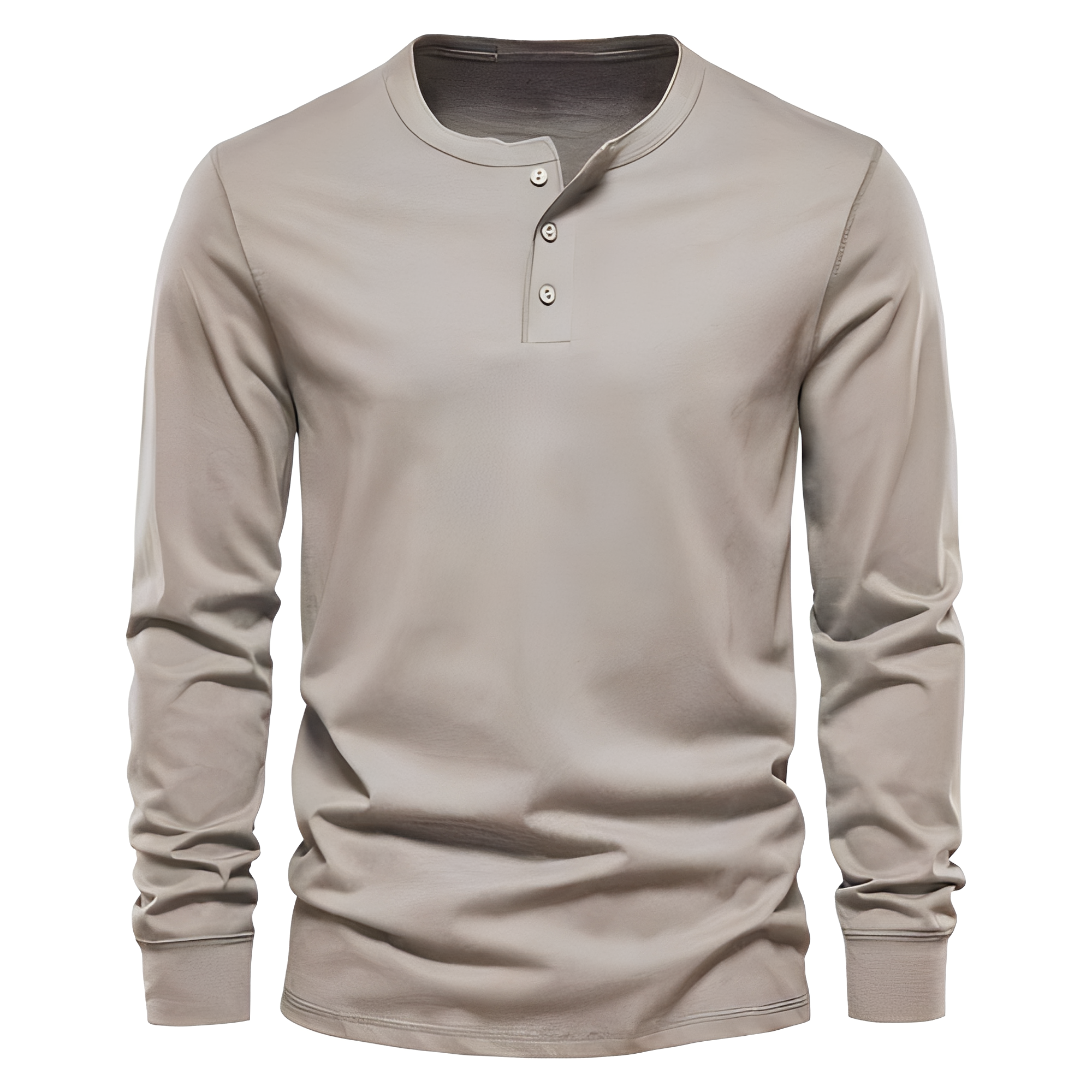 Erick - Chemise d'été classique à manches longues pour homme