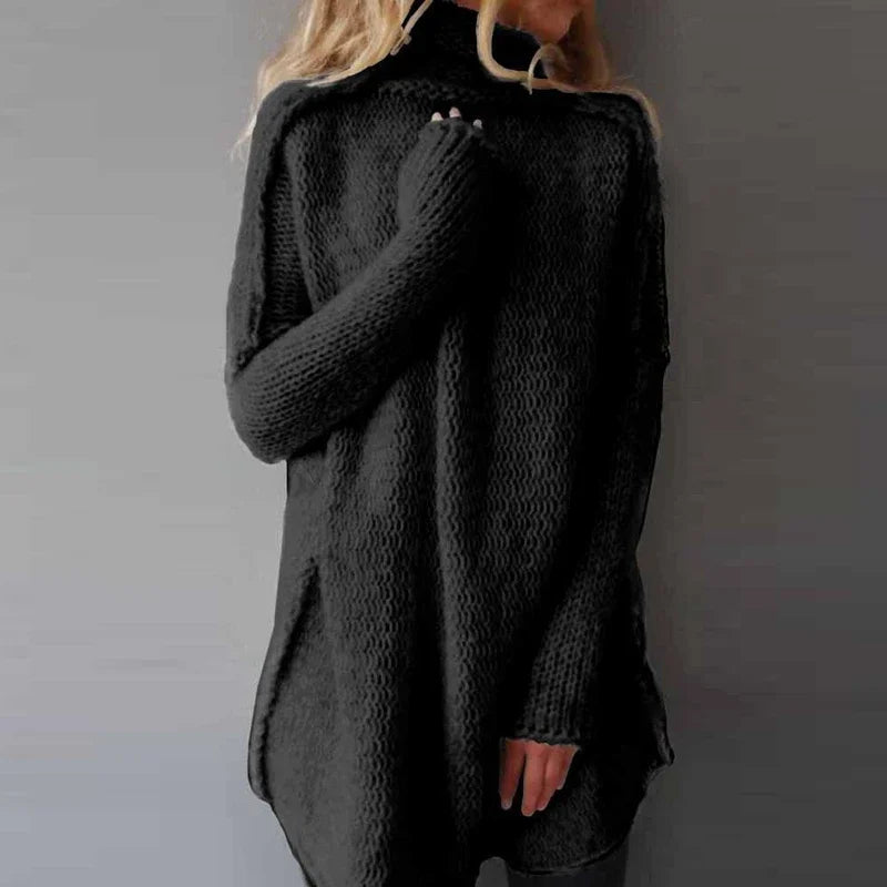 Greta – Pull à col montant