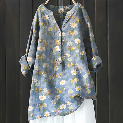Esmeralda - Elegante Bluse mit Blumenmuster für Damen
