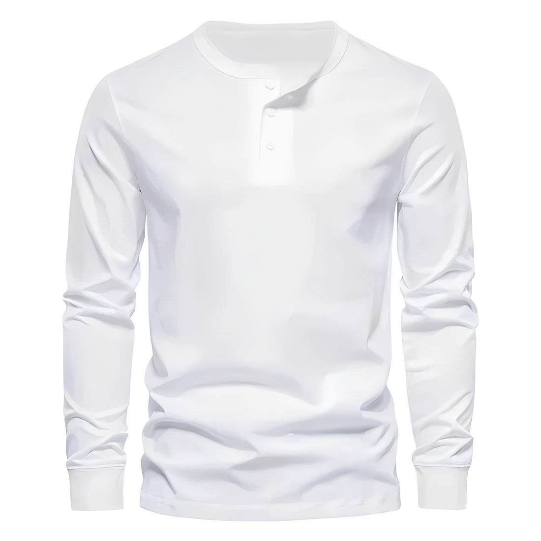 Erick - Chemise d'été classique à manches longues pour homme