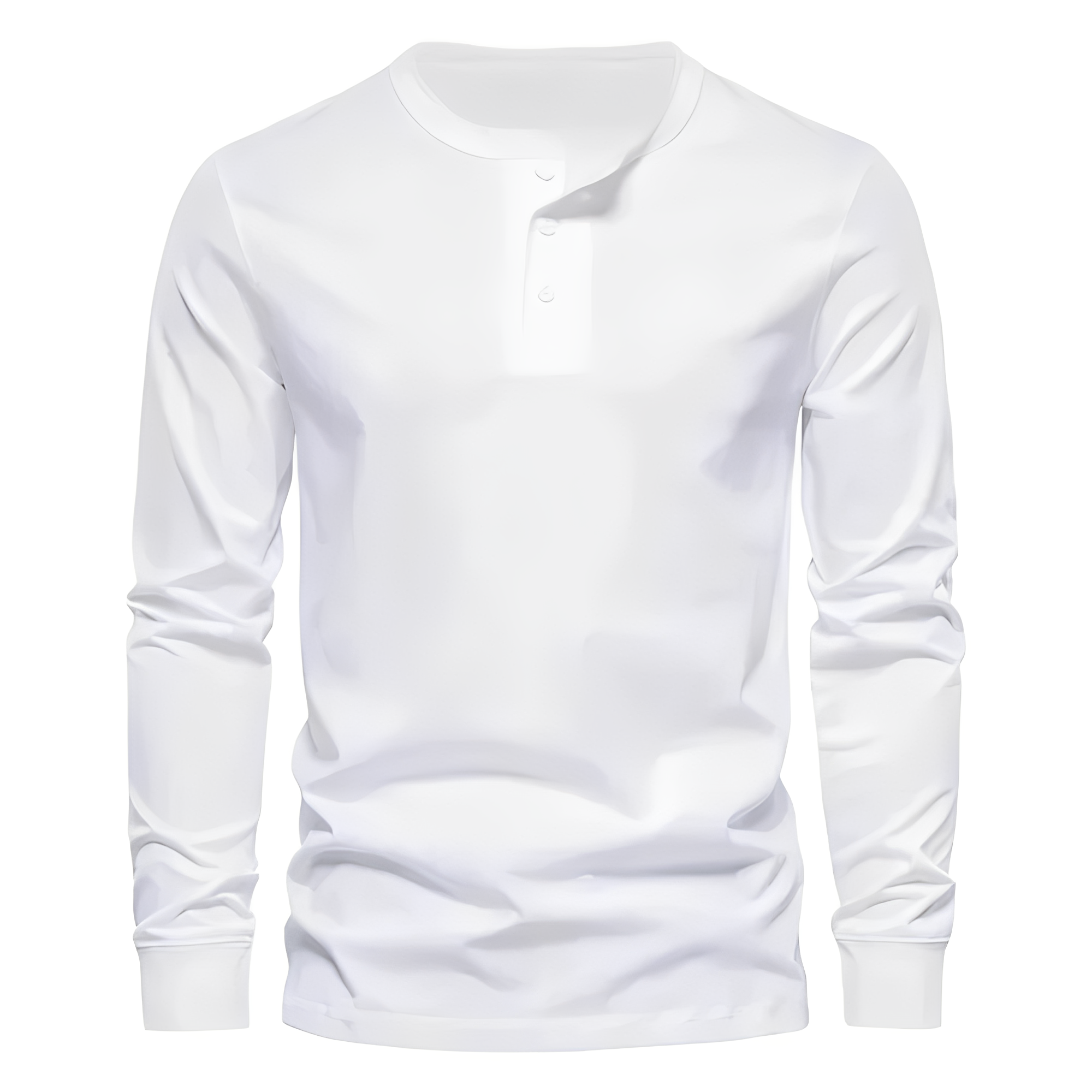 Erick - Chemise d'été classique à manches longues pour homme