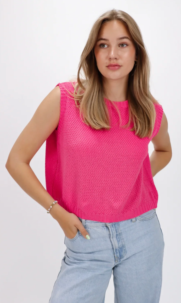 Irene – Top Maille Dos Ouvert