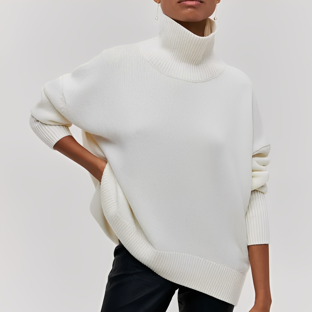 Caren - Comfortable turtleneck sweater for women