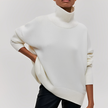 Caren - Comfortable turtleneck sweater for women