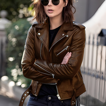 Miranda – Blouson classique zippé pour femmes