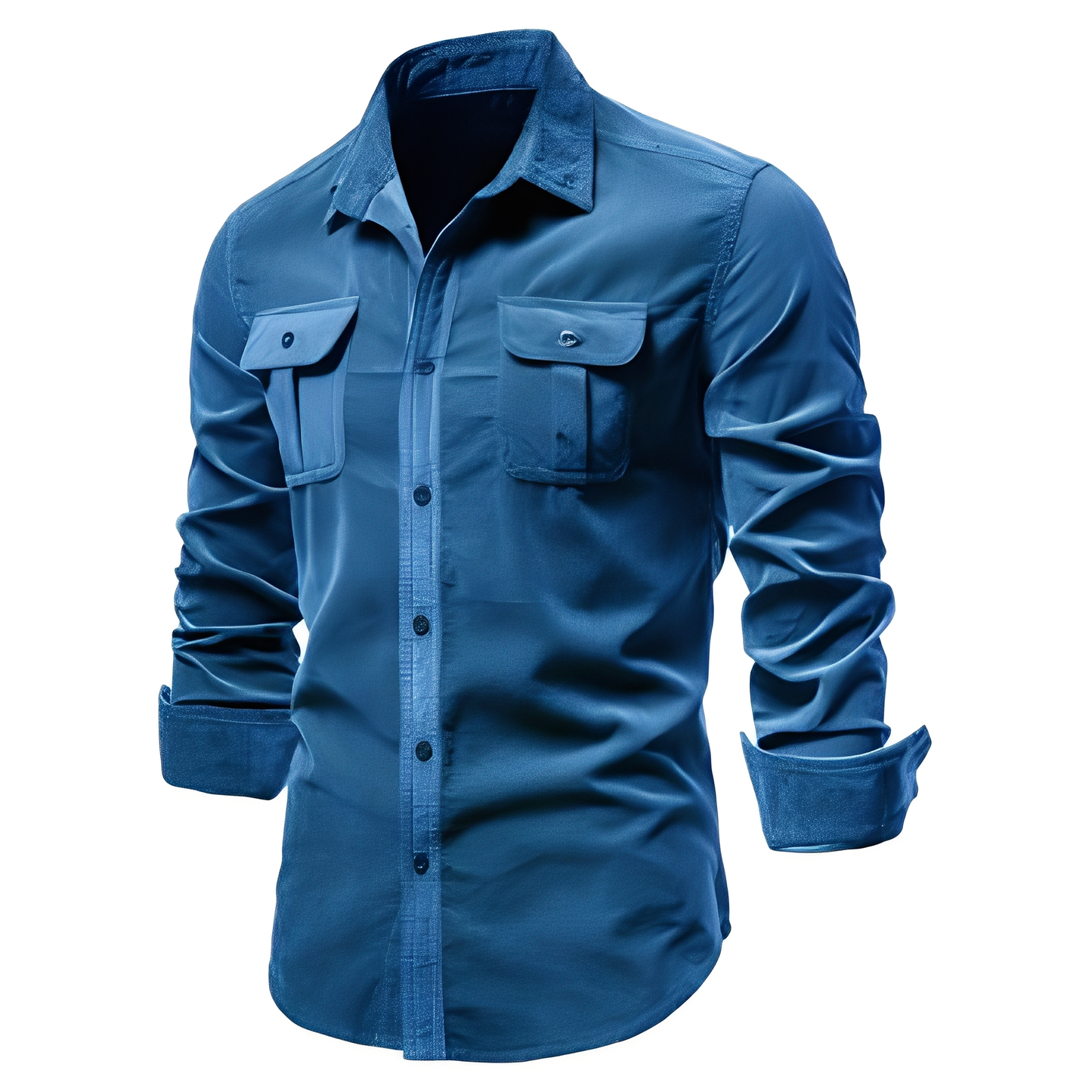 Colbert - Chemise à Manches Longues Essentielle pour Hommes