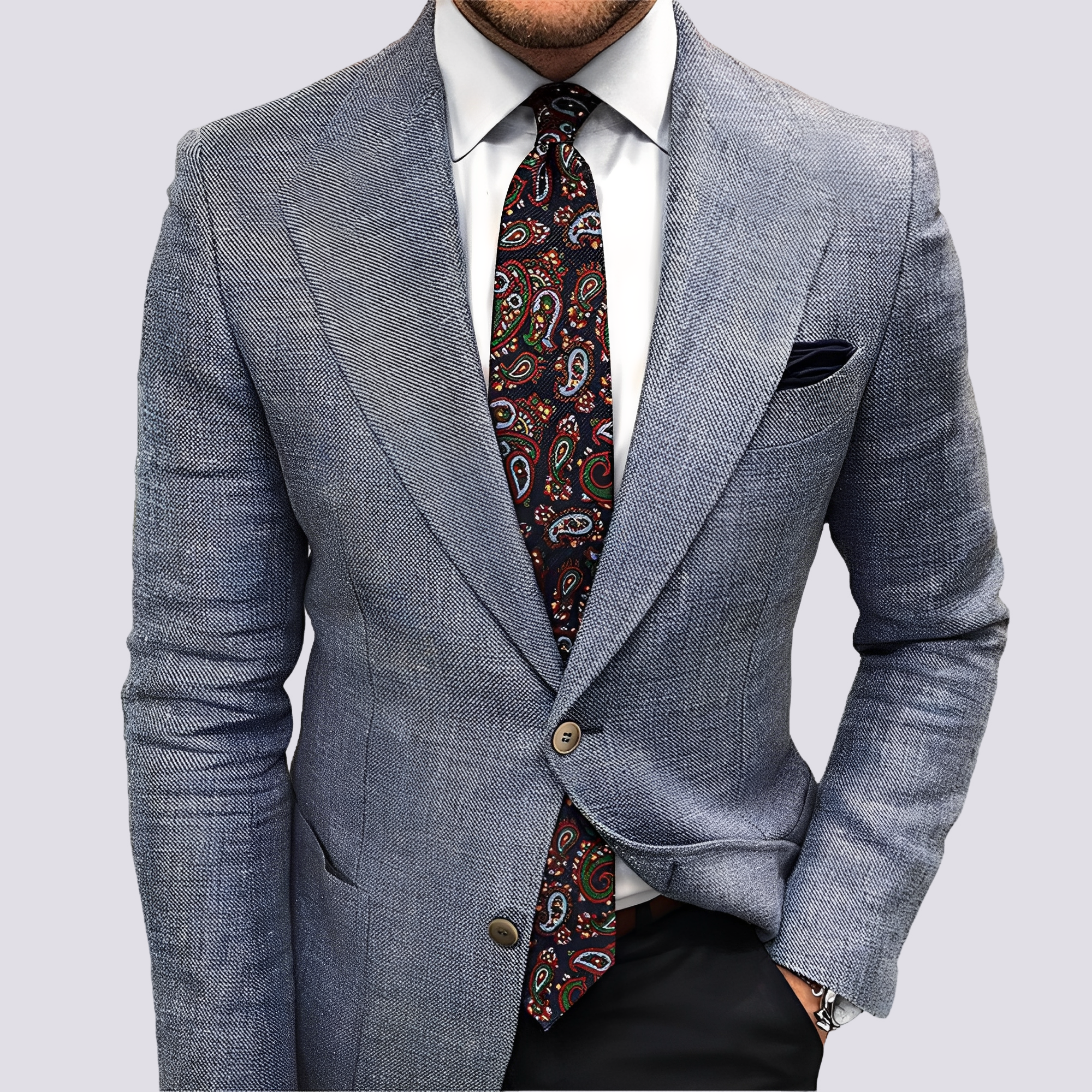 Tristan – Veste de costume pour hommes – idéale pour événements festifs