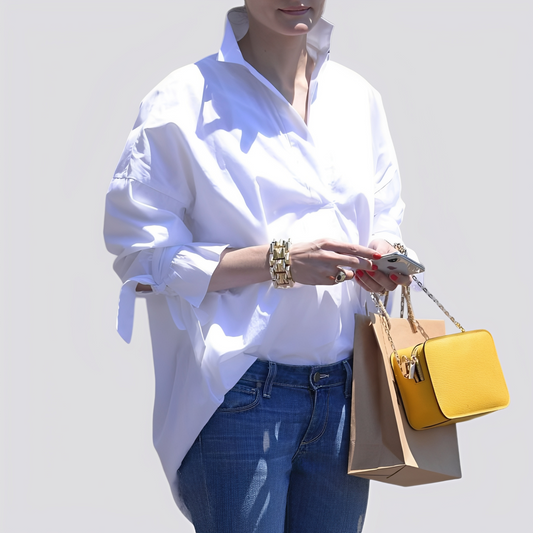 Monica - Blouse féminine décontractée et confortable