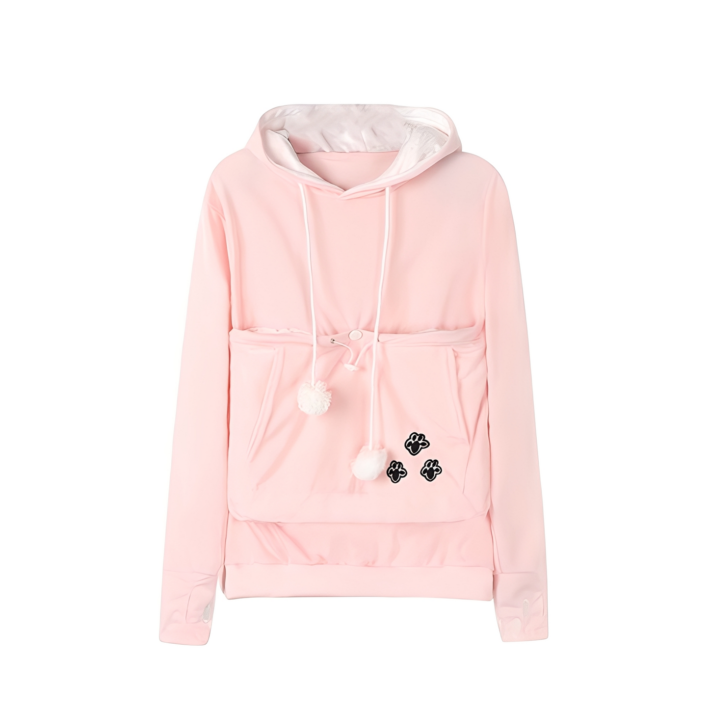 Samantha - Fashionable hooded sweatshirt with pocket for women