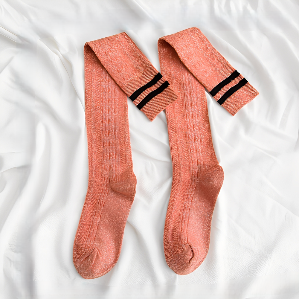 Zella - Chaussettes Élégantes au-dessus du genou pour Femmes