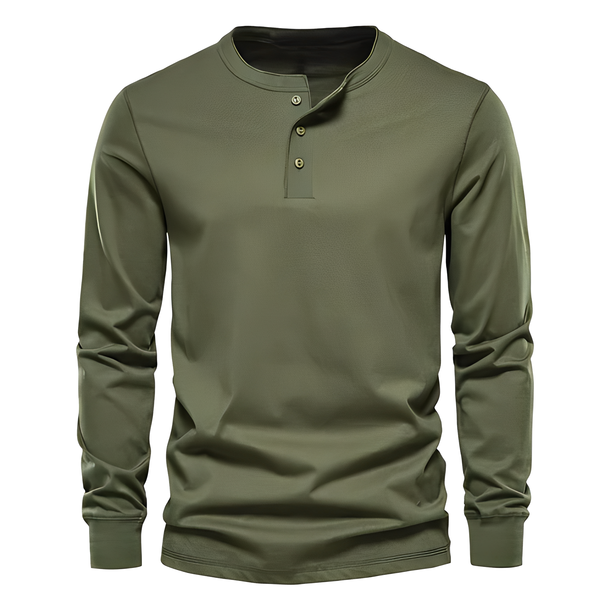 Erick - Chemise d'été classique à manches longues pour homme