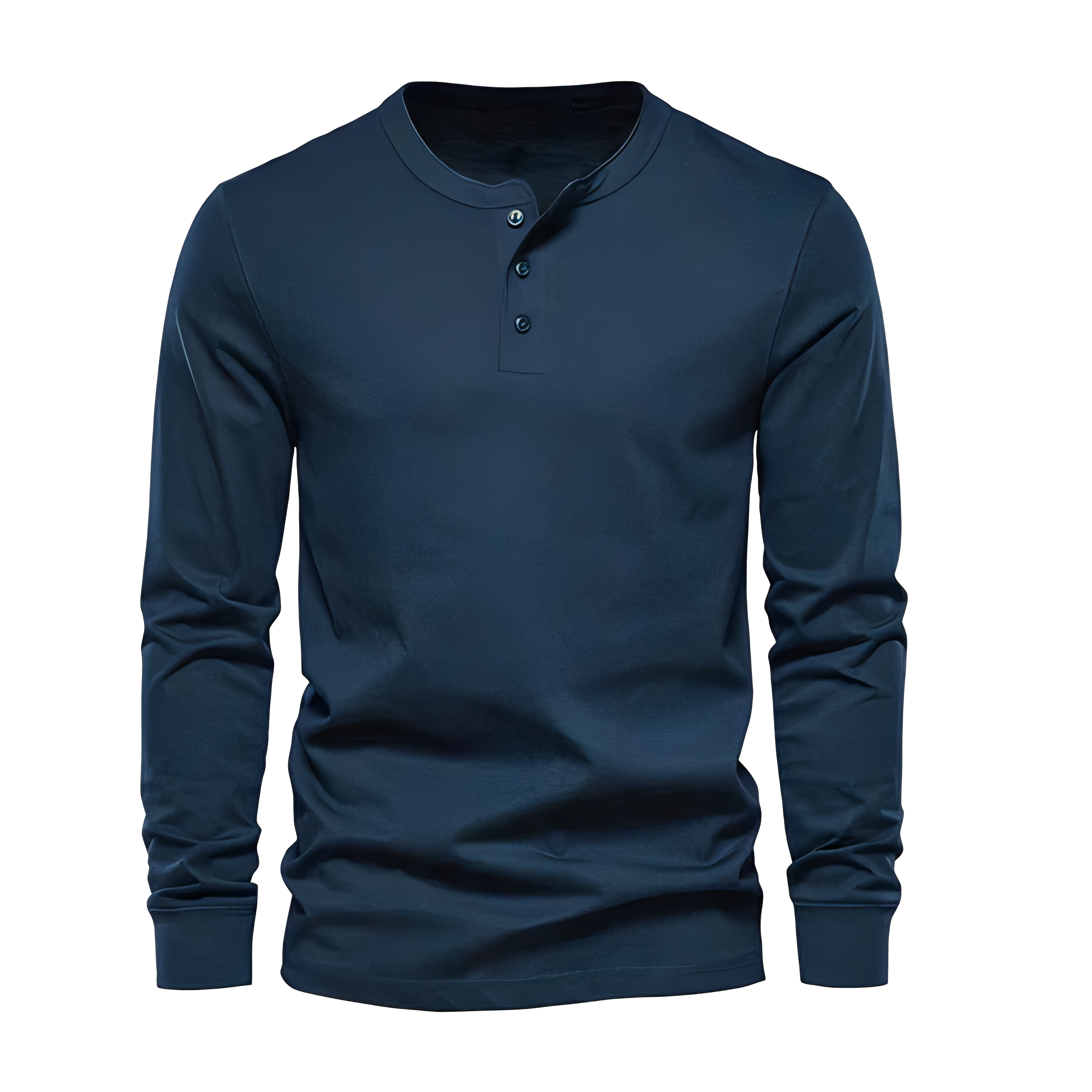 Erick - Chemise d'été classique à manches longues pour homme
