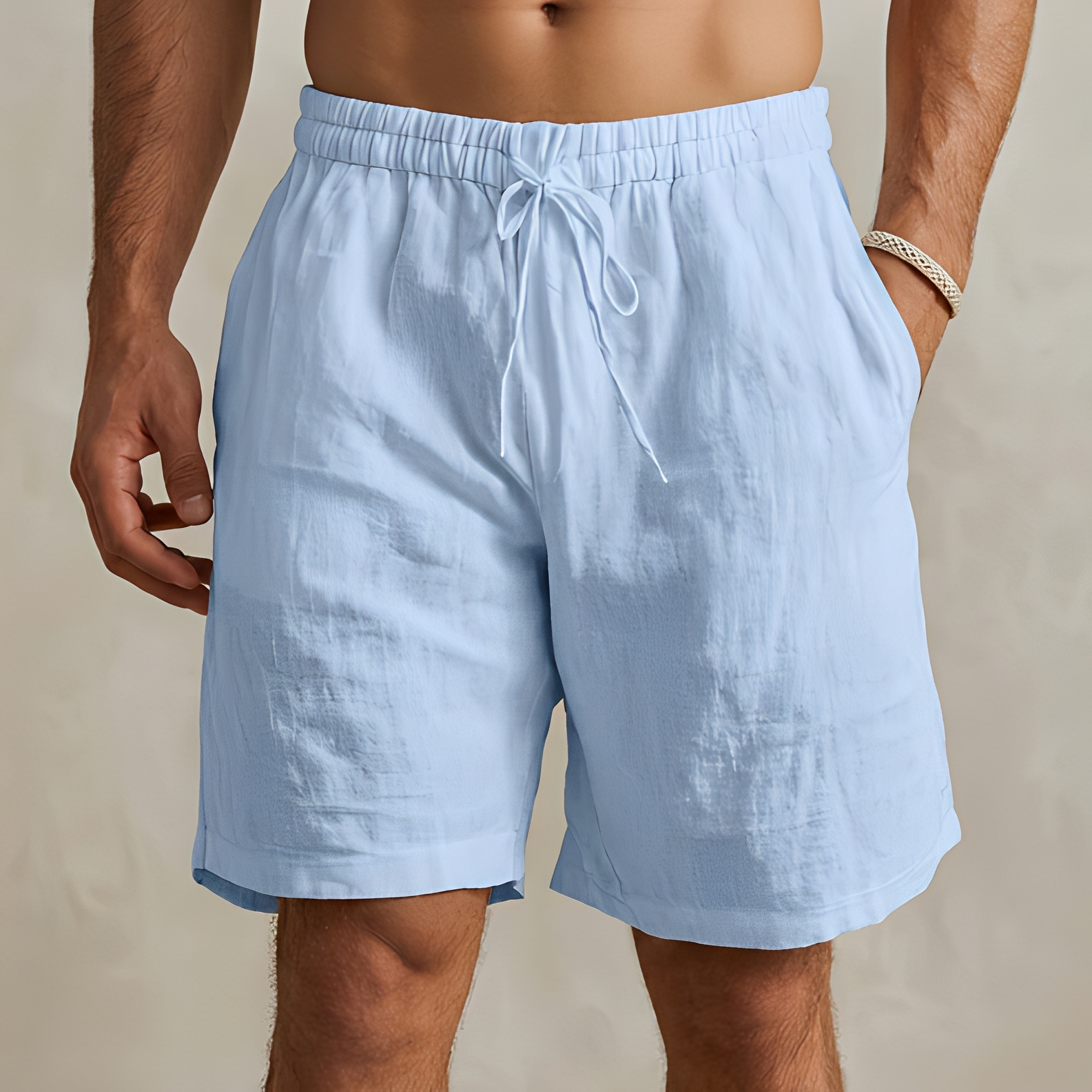 Loises - Short d'été moderne à cordon de serrage pour homme