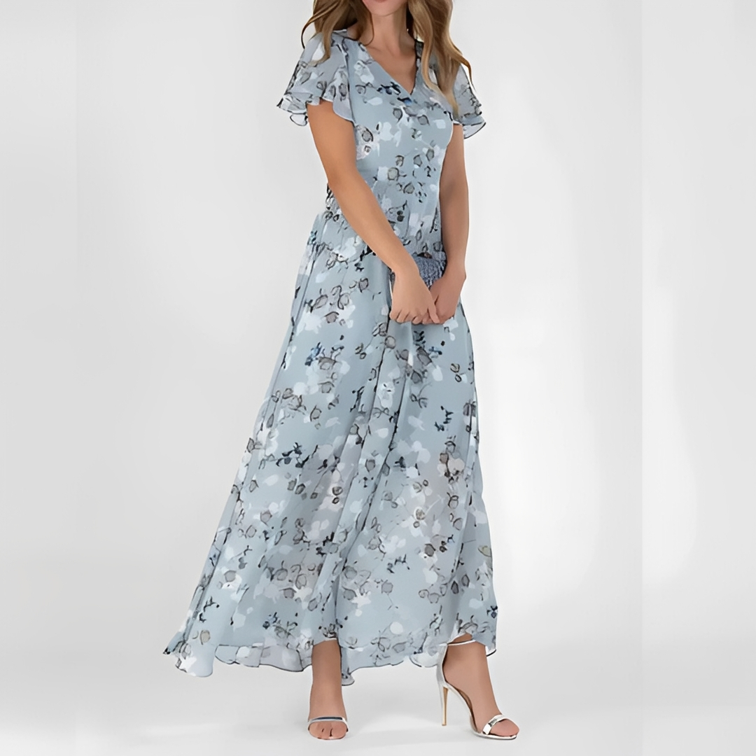 Davonie - Robe Florale Élégante