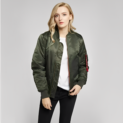 Celenne - Blouson aviateur femme premium