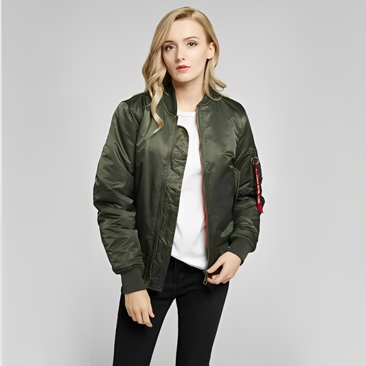 Celenne - Blouson aviateur femme premium
