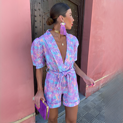 Alessia - Combinaison courte tendance pour femme