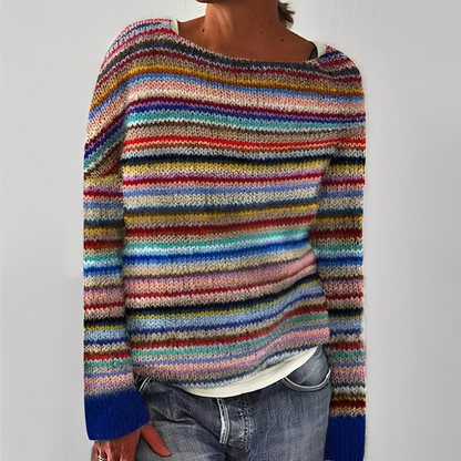 Daphnie - Warm wool sweater for women