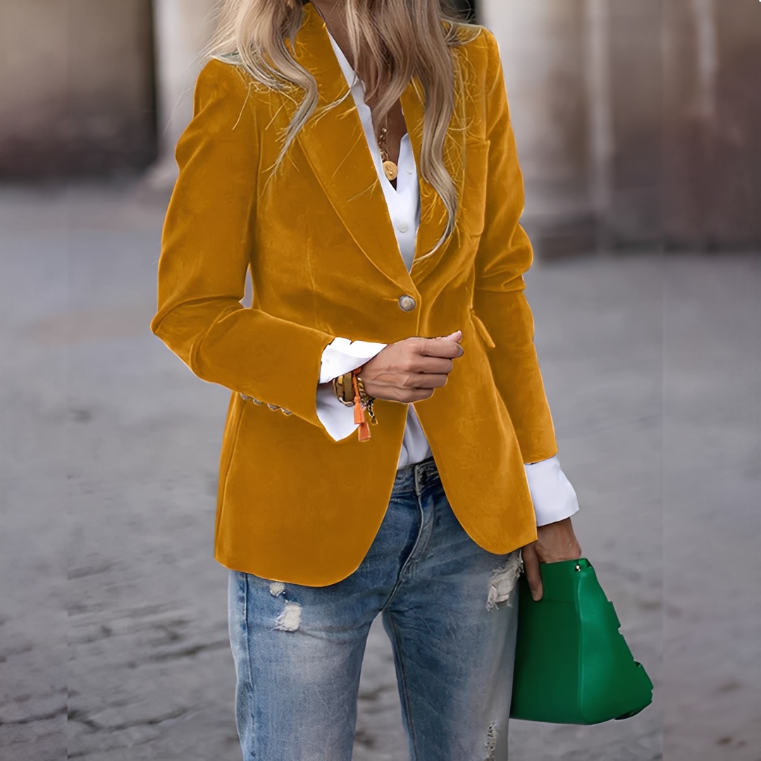 Lyliane - Klassische legere Damenjacke mit Knöpfen