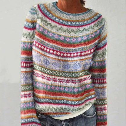 Daphnie - Warm wool sweater for women