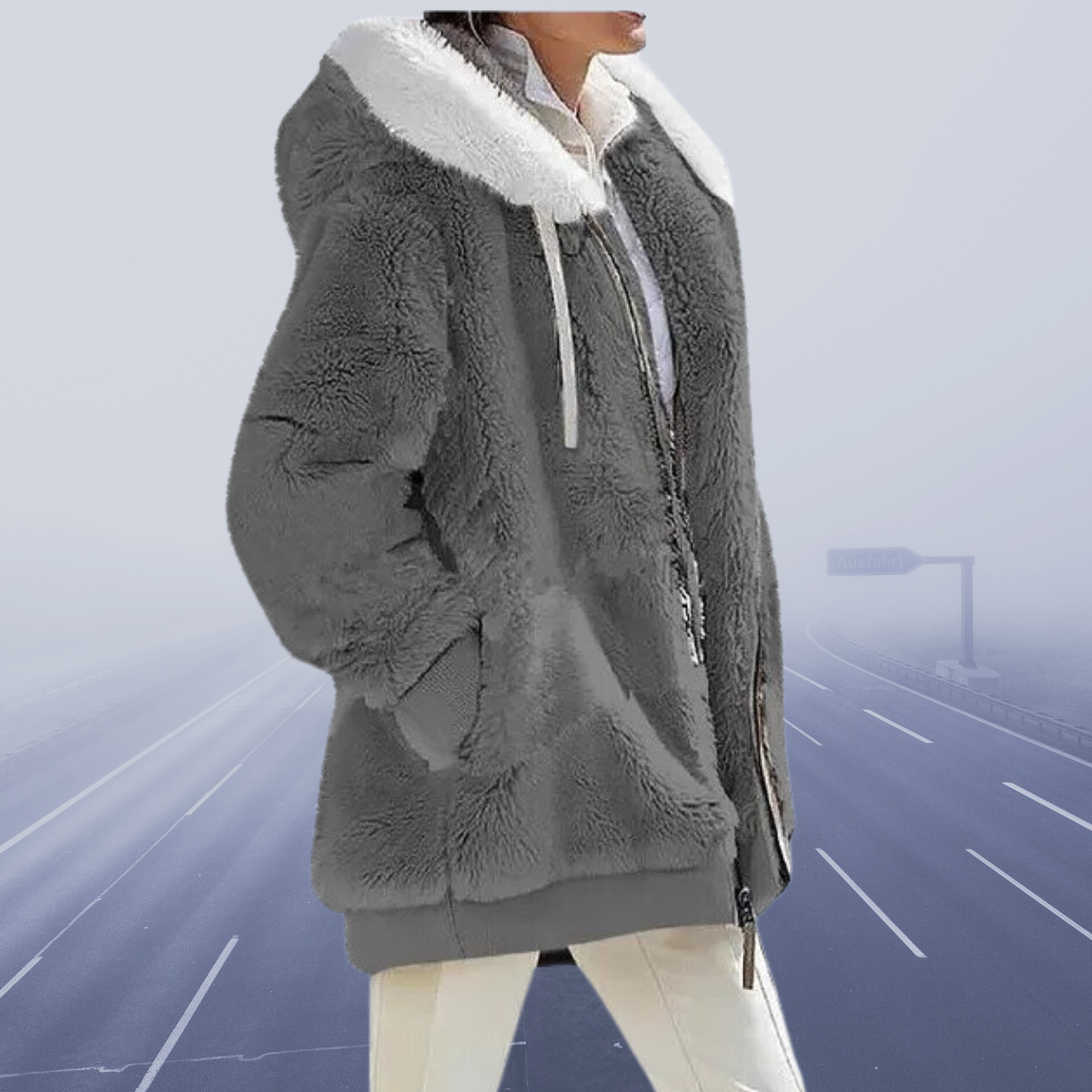 Liana – Manteau en polaire très chaud