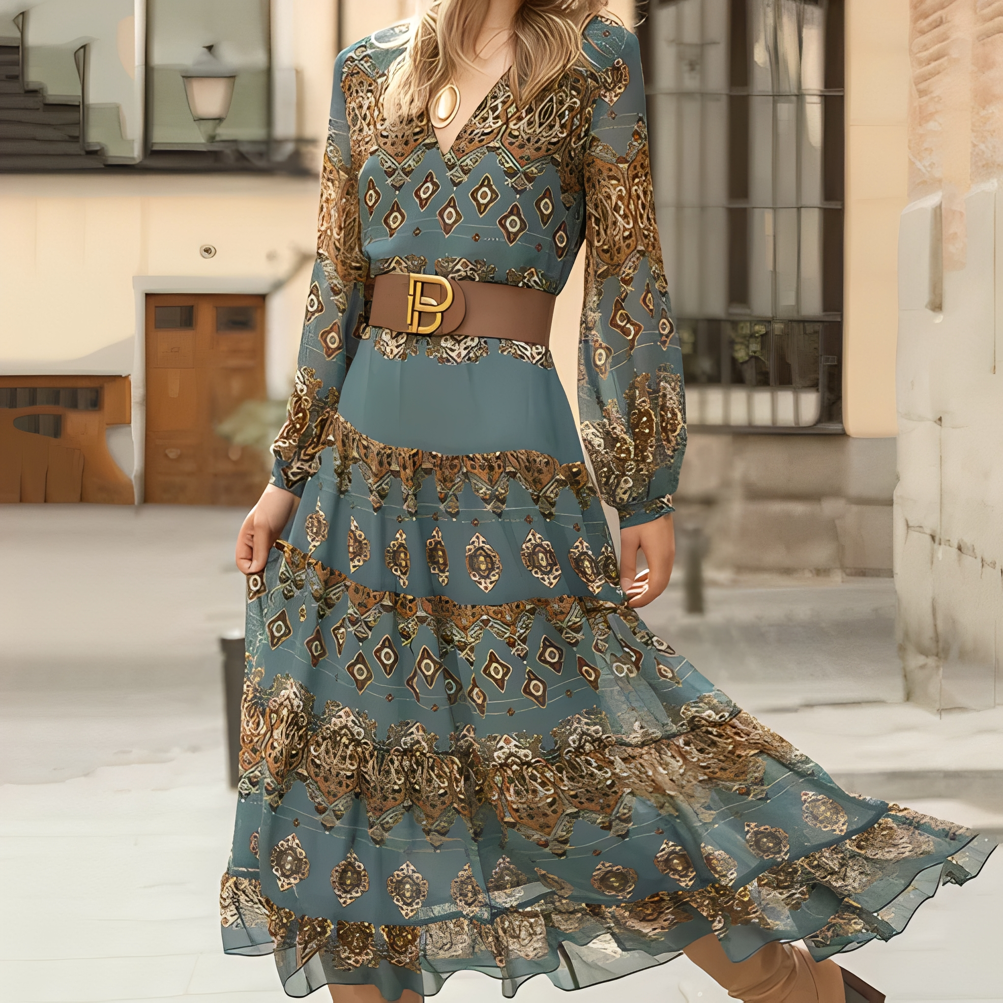 Melchora - Robe d'été tendance pour femme