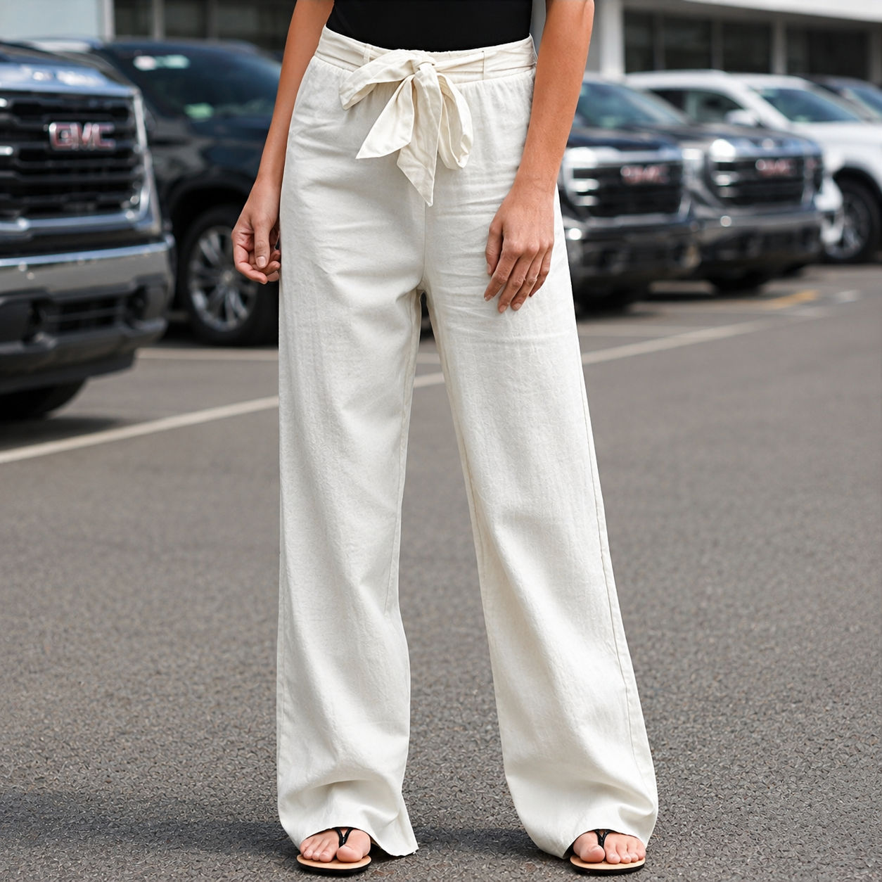 Claudine - Un pantalon d'été tendance pour femme