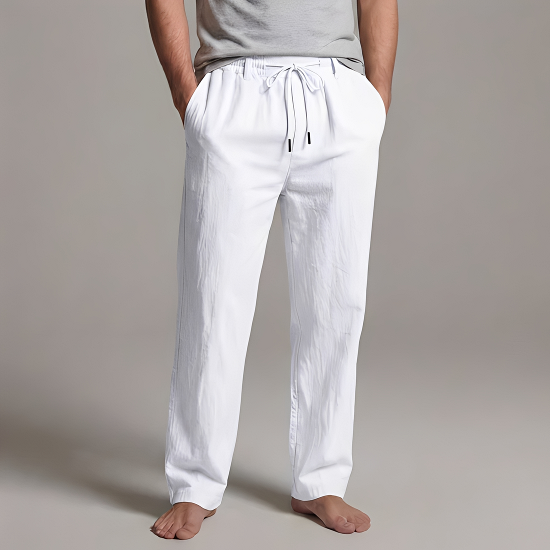 Arman - Pantalon décontracté à cordon de serrage pour homme