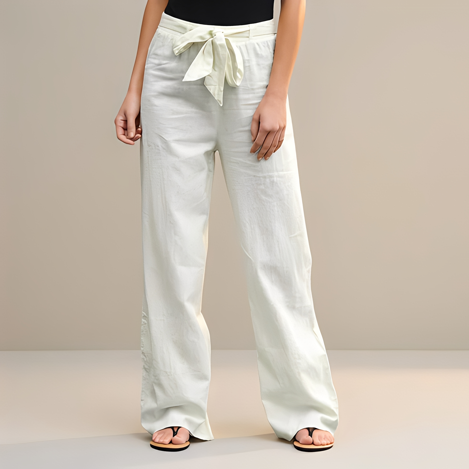 Lizza - Un pantalon d'été élégant et fluide pour femme