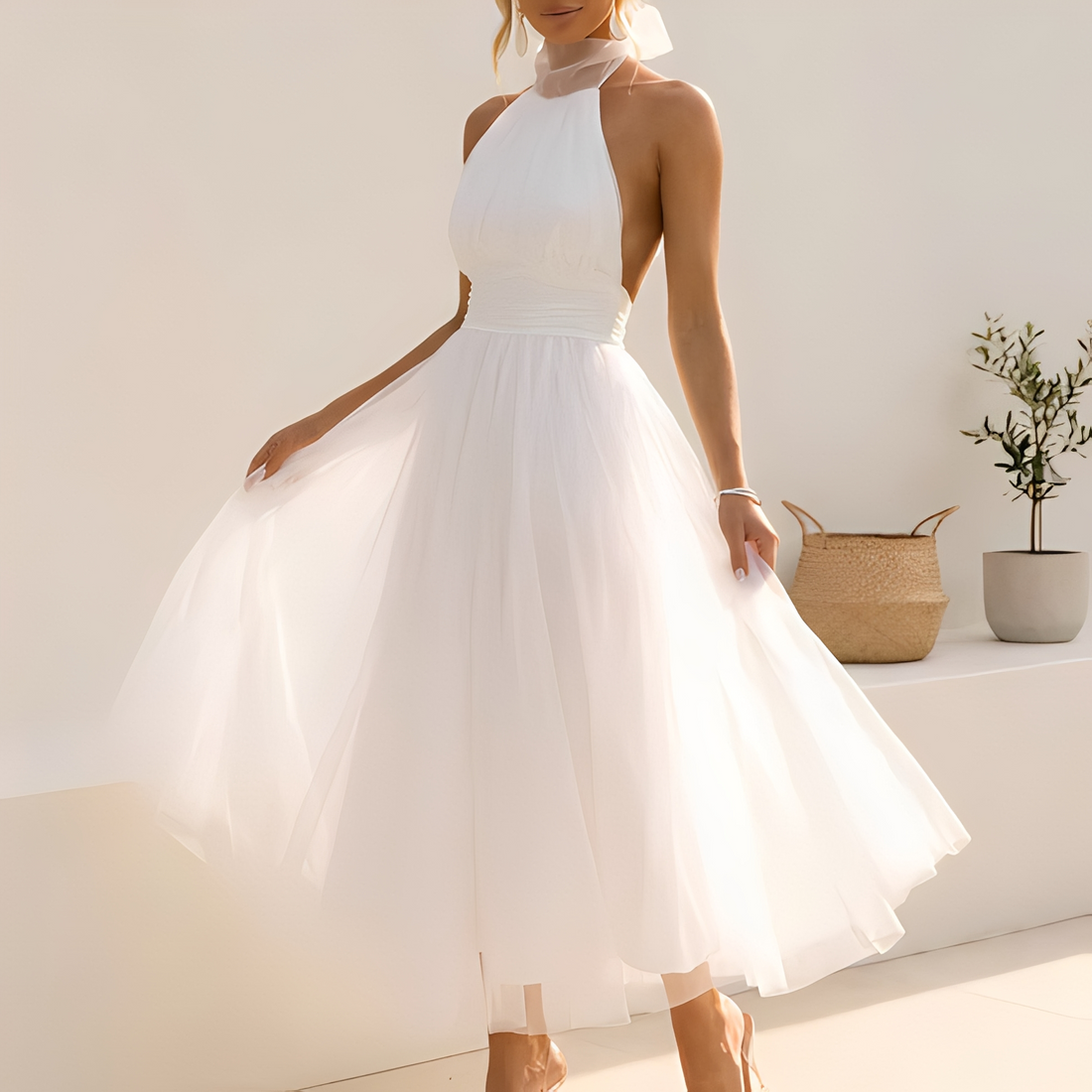 Neneta - Une robe élégante et chic pour femme