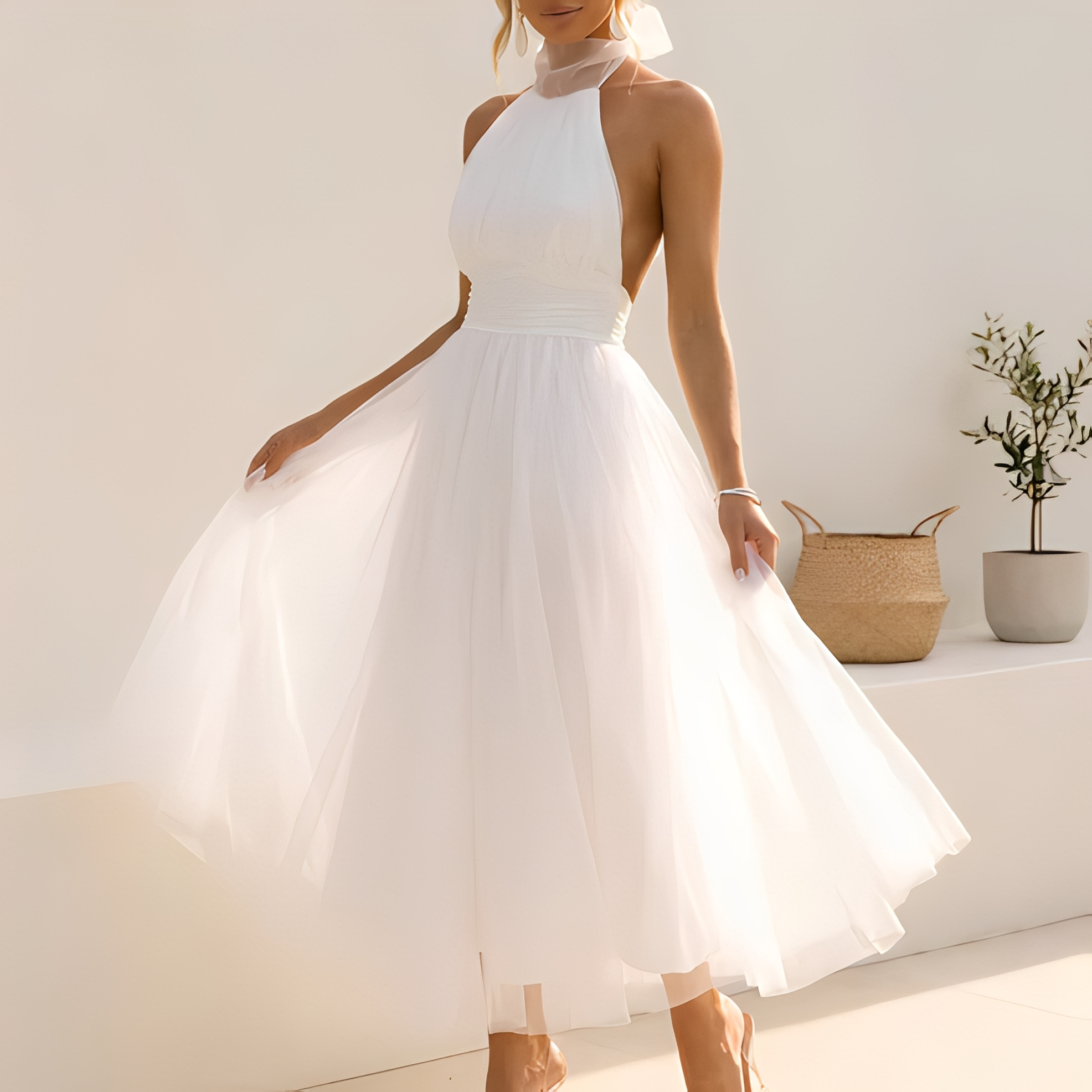 Neneta - Une robe élégante et chic pour femme