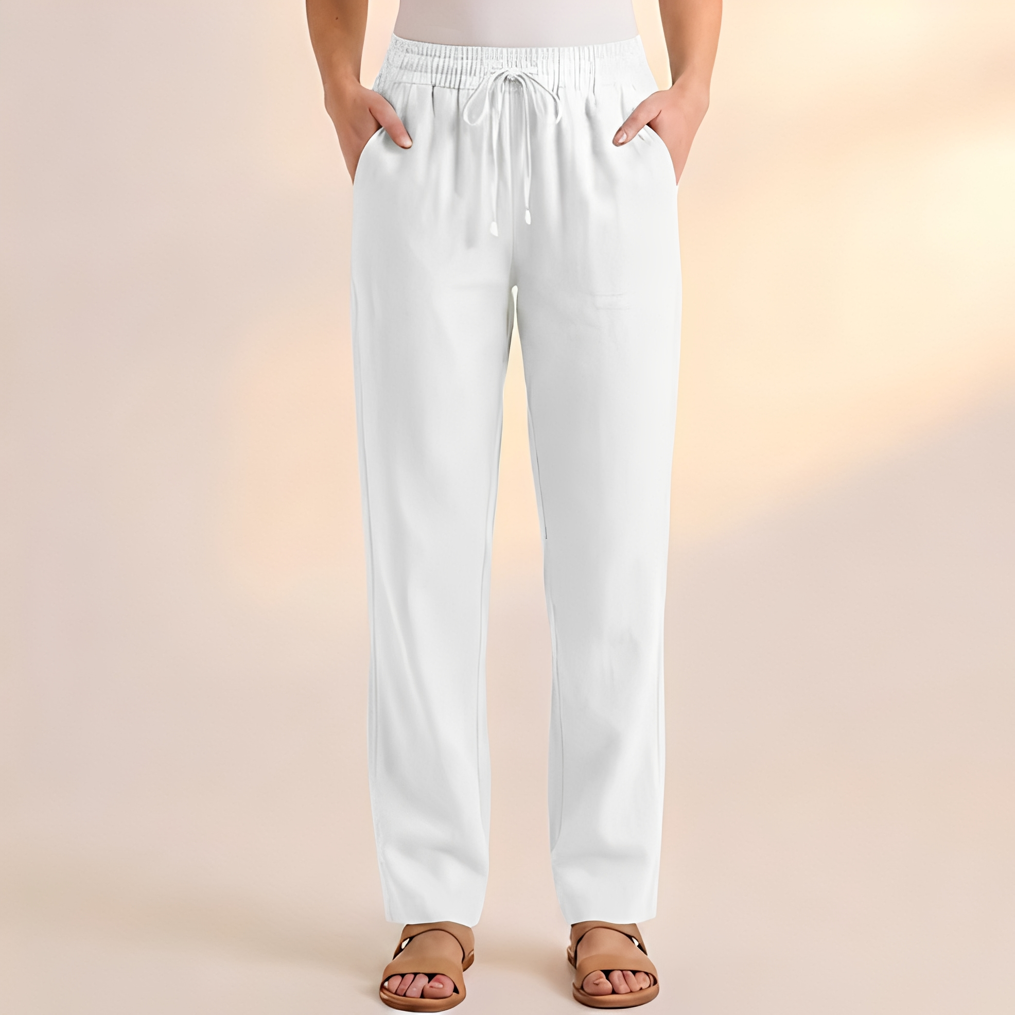 Gello - Pantalon ample à cordon de serrage pour homme