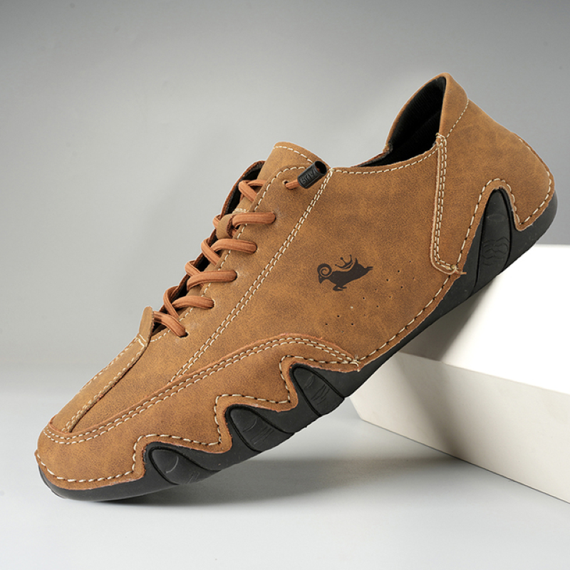 Adrien – Chaussures Pieds Nus en Cuir UltraFlex