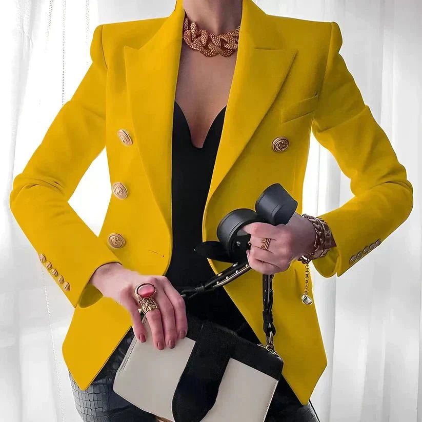 Clara – Veste double boutonnage