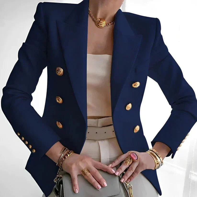 Clara – Veste double boutonnage