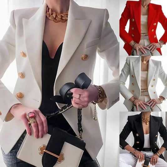 Clara – Veste double boutonnage