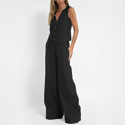 Kaithlyn - Elegantes zweiteiliges Sommerkleid für Damen