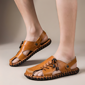 Rowar - Sandales d'été ouvertes à l'avant pour homme